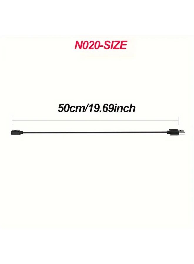GS18 Magnetic USB Charging Cable Smartwatch Dock Charger Adapter 2 4 Pins Flat Design - Image 3